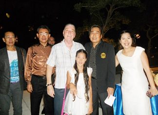 Pattaya Deputy Mayor Ronakit Ekasingh was the guest of honor at the Aug. 4 gala at the Amari Orchid Resort & Tower swimming pool.